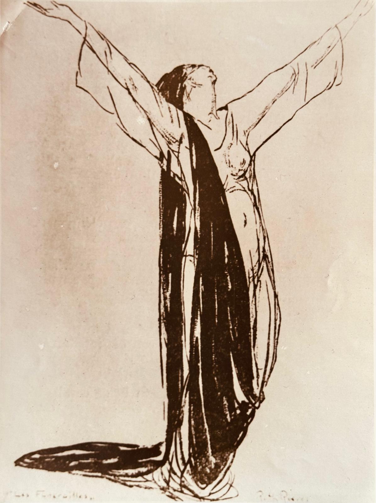 Document d'archive de sa fille Antoinette Guedy